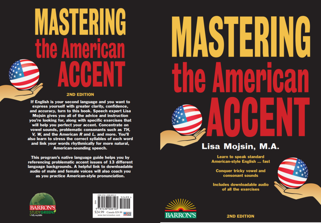 Mastering the American accent books