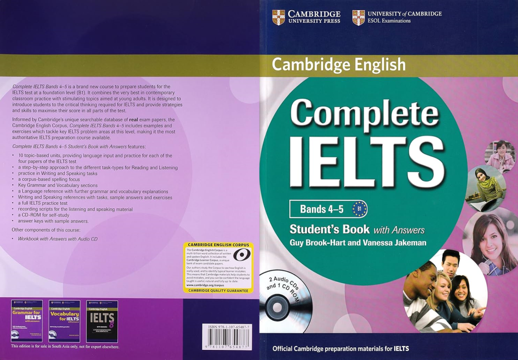 کتاب complete ielts 4-5