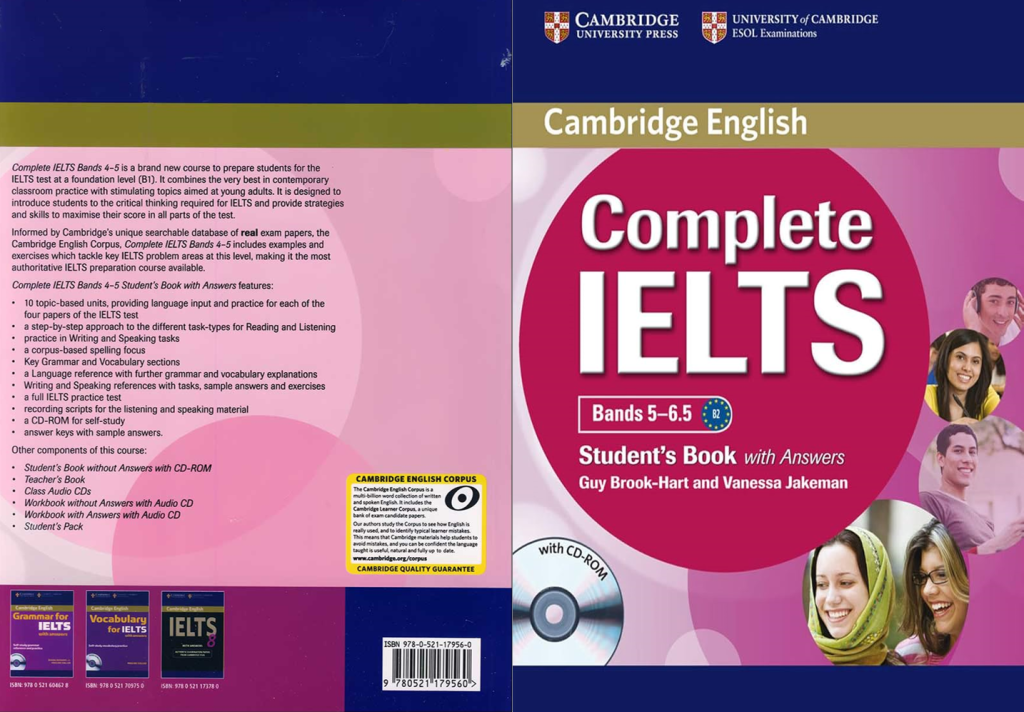 کتاب complete ielts 5-6.5