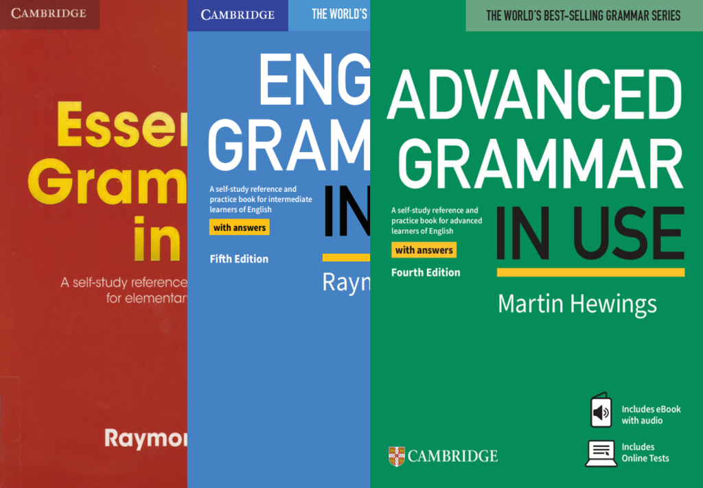 grammar in use all books