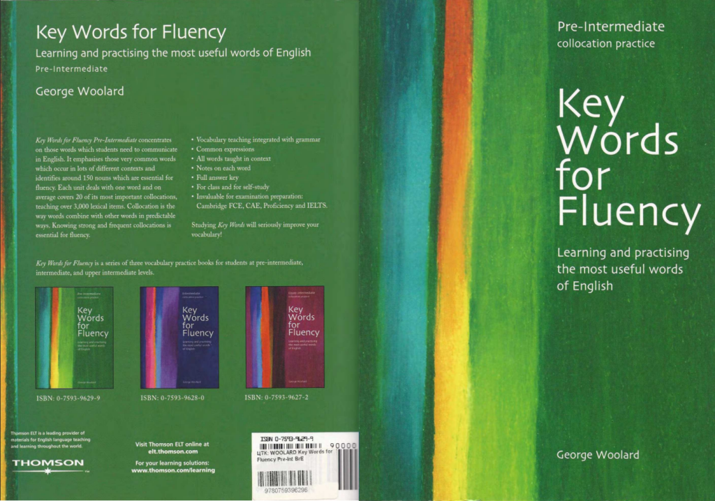 key words for fluency - pre-intermediate